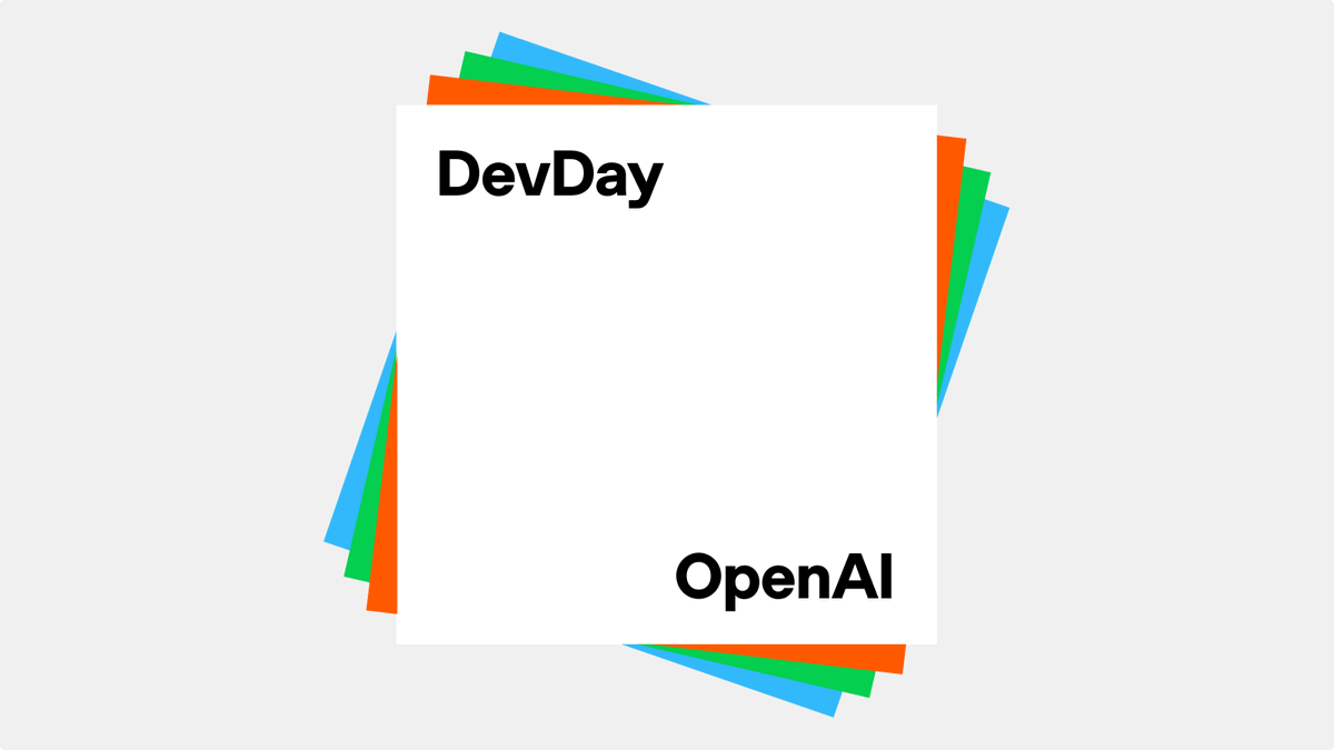 OpenAIDevs's tweet photo. We’re taking OpenAI DevDay on the road! Join us this fall in San Francisco, London, or Singapore for hands-on sessions, demos, and best practices. Meet our engineers and see how developers around the world are building with OpenAI.

https://t.co/VI8UNJPJcf https://t.co/zlrTAsb2TT