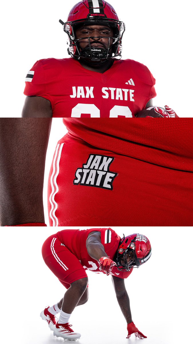 Jax State Football (@jaxstatefb) on Twitter photo 🔴 Red Threads 🔴
#HardEdge | #EarnSuccess 🔴 Red Threads 🔴
#HardEdge | #EarnSuccess