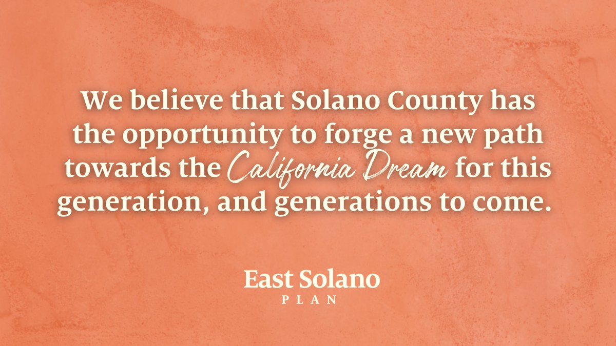 CAForever's tweet photo. With our Plan, Solano County can lead a new vision for the #CaliforniaDream— one that includes more jobs, affordable housing, &amp; less commuting. A vision that puts people first.

We are excited to partner with the community to bring the California Dream to life in Solano. https://t.co/eKoS4tCRSf