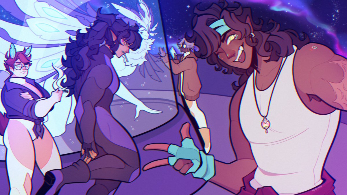 avoidghost's tweet image. Hello, I’m Ghost and I draw stuff! Mainly robots, jocks, and bbg old men 💖
🌙Social Media Links/Commission Info: avoidghost.carrd.co
🌙 Merch Store: ko-fi.com/avoidghost/shop
🌙 My Discord Server (18+ Only): discord.gg/vrQc8cp4w8
I also really love dratchrod ❤️🔥🚑⚔️