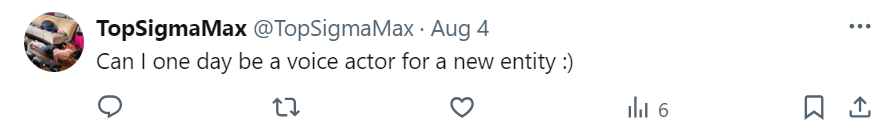 TopSigmaMax's tweet photo. @LightningSplash 1. If you could only choose one of your fellow developers to work on Doors with you for the rest of its lifecycle, who are you picking?
2. Are you a fan of Death Penalty?
3. https://t.co/xvTVM9tj5a