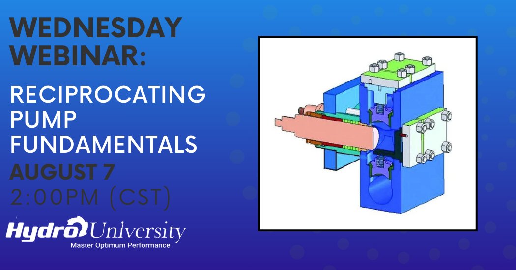 EmpoweringPumps's tweet image. Ready to level up your pump knowledge? Join #Hydro&apos;s #WednesdayWebinar on Reciprocating Pump Fundamentals! Learn all about design, operation, and troubleshooting from expert John Roberts. Don&apos;t miss out!

bit.ly/3Ab6vuM
 #PumpTech #LearnAndGrow @HydroInc