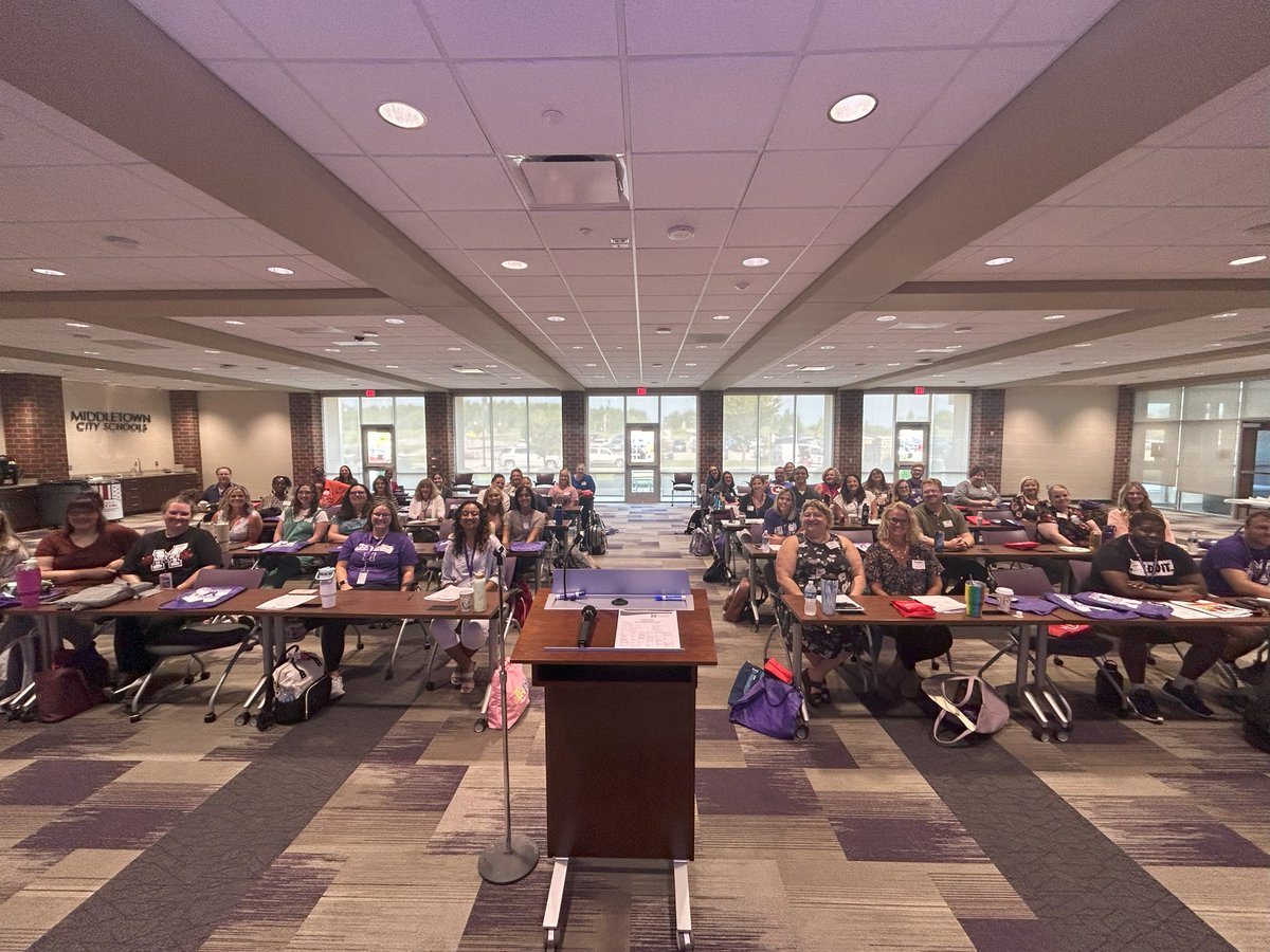 MiddletownOH's tweet photo. 🌟 Join us in welcoming the newest members of our Middie Family, aka our #MiddieRisers! 
New Staff Orientation is underway this week and began with breakout sessions and the Cost of Poverty Experience (COPE) hosted by the @ButlerCountyESC. #MiddieRising https://t.co/8LePo4dj6g