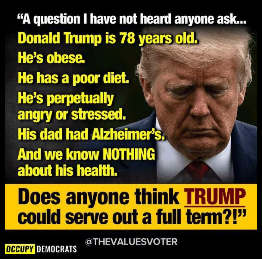 Raise a ✋ if you think that he's totally UNFIT to be President ! 🙋‍♂️
