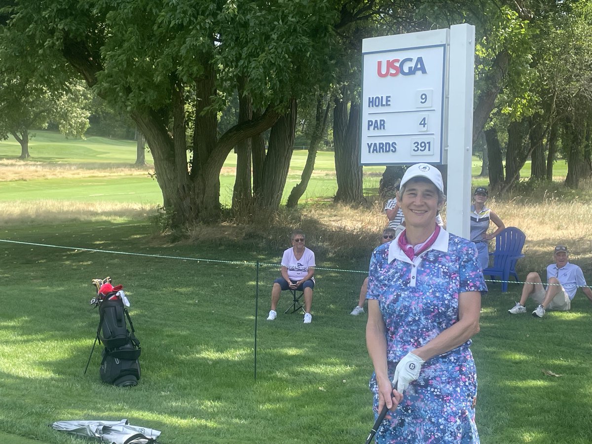 jackief292's tweet image. Thanks to ⁦@USGA⁩ for the exemption to play in the Senior Womens Open at Fox Chapel. An amazing experience to play alongside the best senior women golfers in the world. And big thanks to Ian for all your support.
