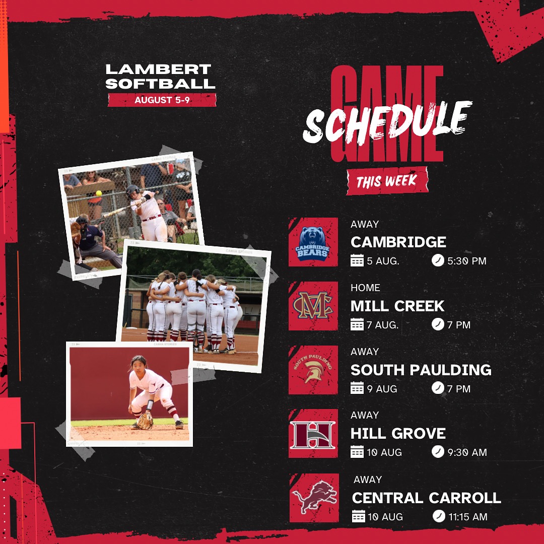 Lambert Softball (@lambertsftball) on Twitter photo 