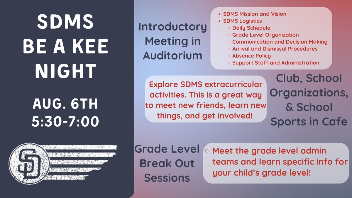 South Doyle Middle School PTSO tweet media