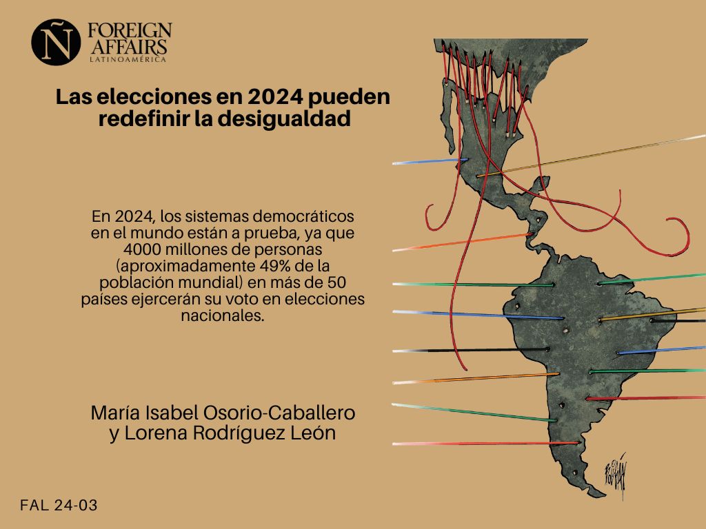 Foreign Affairs Latinoamérica (@foreignaffairsl) on Twitter photo No te pierdas en la #NuevaFAL el artículo "Las elecciones en 2024 pueden redefinir la desigualdad" de María Isabel Osorio-Caballero (<a href="/Isabel_OsorioC/">Isabel.OsorioC</a>) y Lorena Rodríguez León. bit.ly/3zSFiNf No te pierdas en la #NuevaFAL el artículo "Las elecciones en 2024 pueden redefinir la desigualdad" de María Isabel Osorio-Caballero (<a href="/Isabel_OsorioC/">Isabel.OsorioC</a>) y Lorena Rodríguez León. bit.ly/3zSFiNf