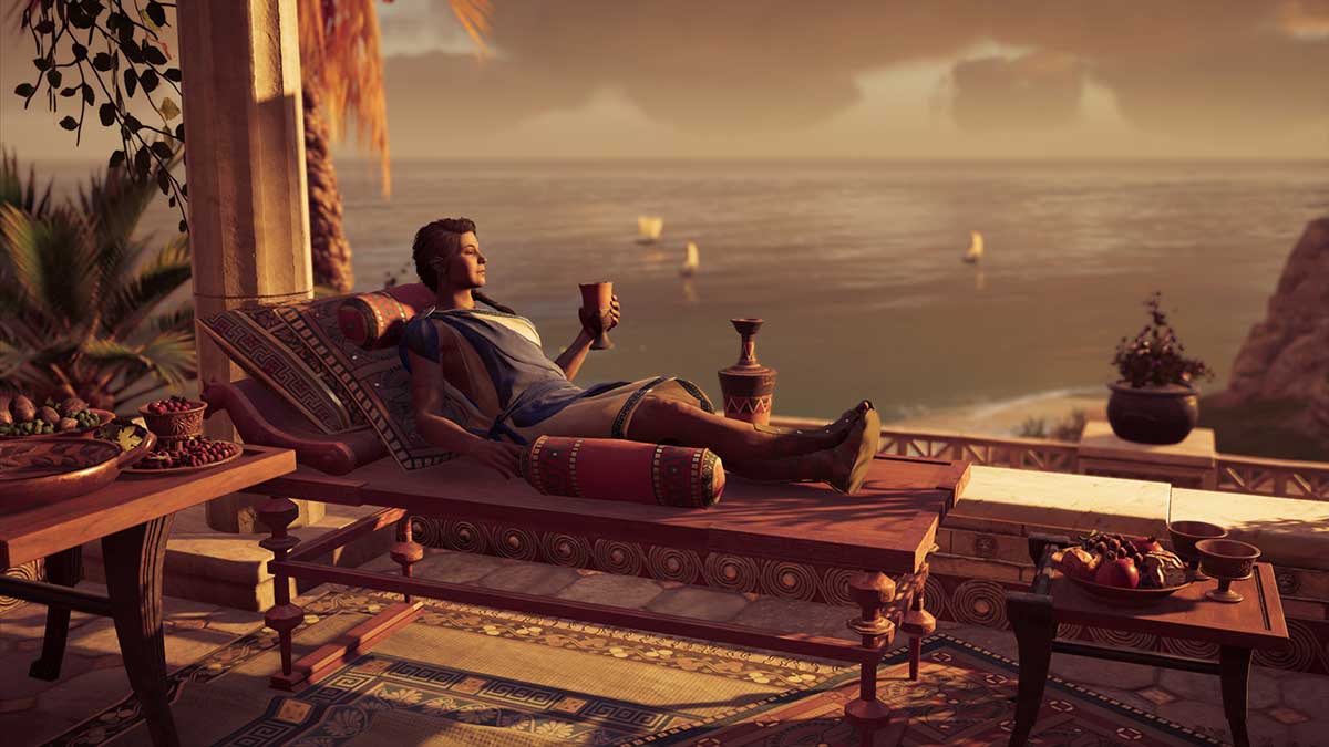 gamelandmarks's tweet photo. On vacation by the water for 2 days... Assassin's Creed, please, no big news for like 2 days. Thanks! https://t.co/HAy7MqOUcy