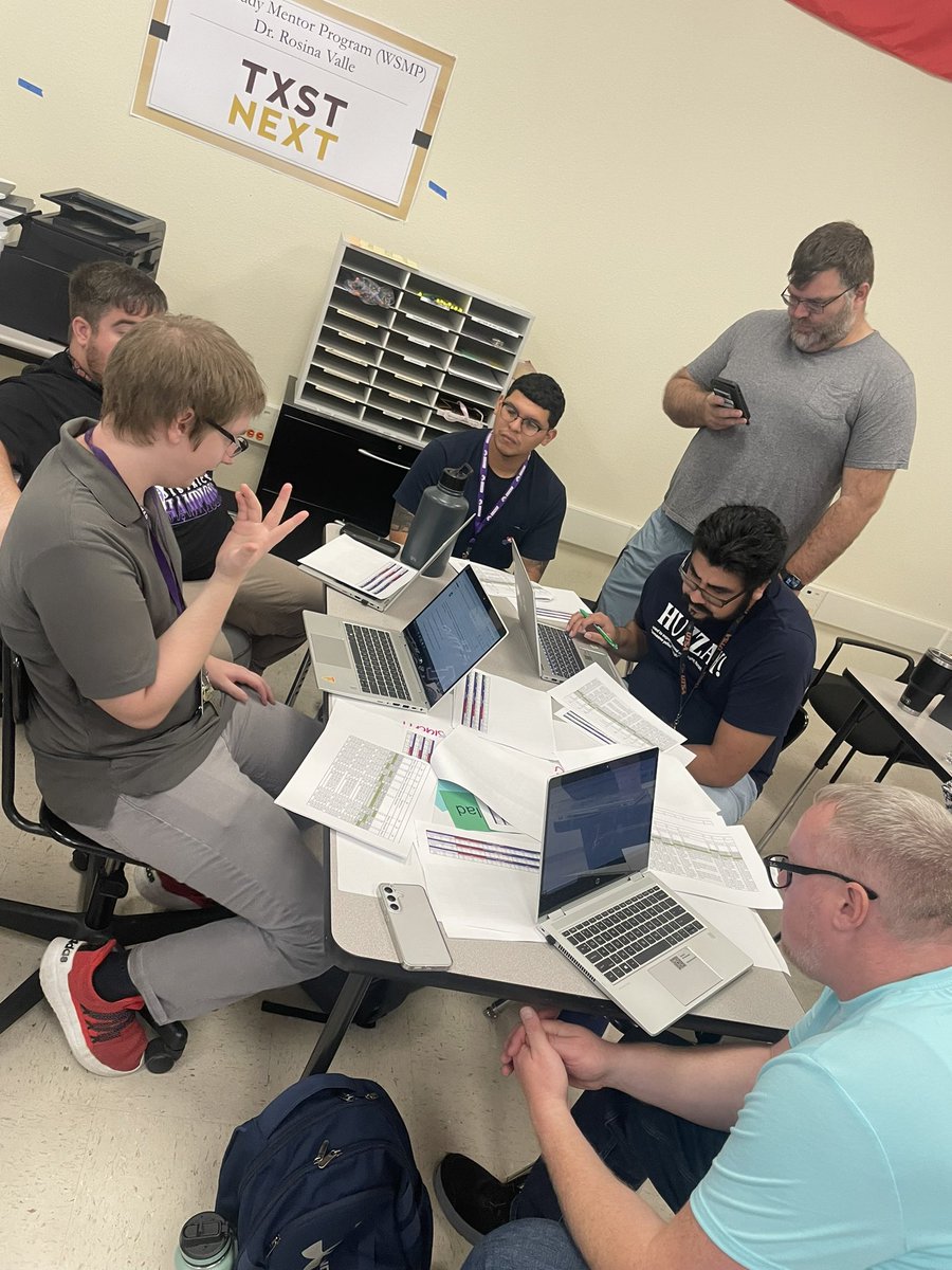 Secondary <a href="/SanMarcosCISD/">San Marcos CISD</a> teachers are digging into spring 24 data, down to item analysis level! #AllIn #professionaldiscourse