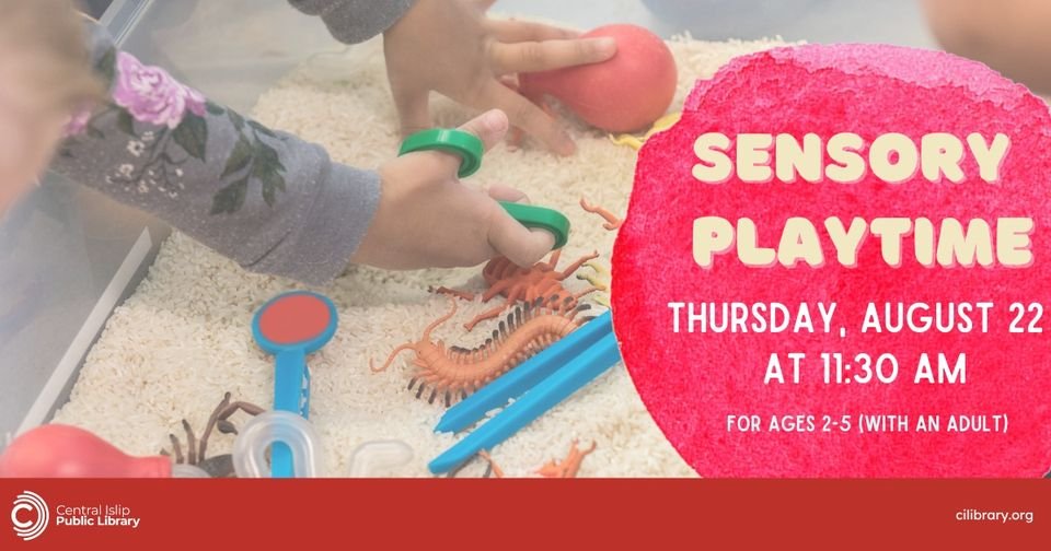 Join us for sensory playtime while we get hands-on and a little bit messy!
Don't forget to register😁: bit.ly/3zT0kv2