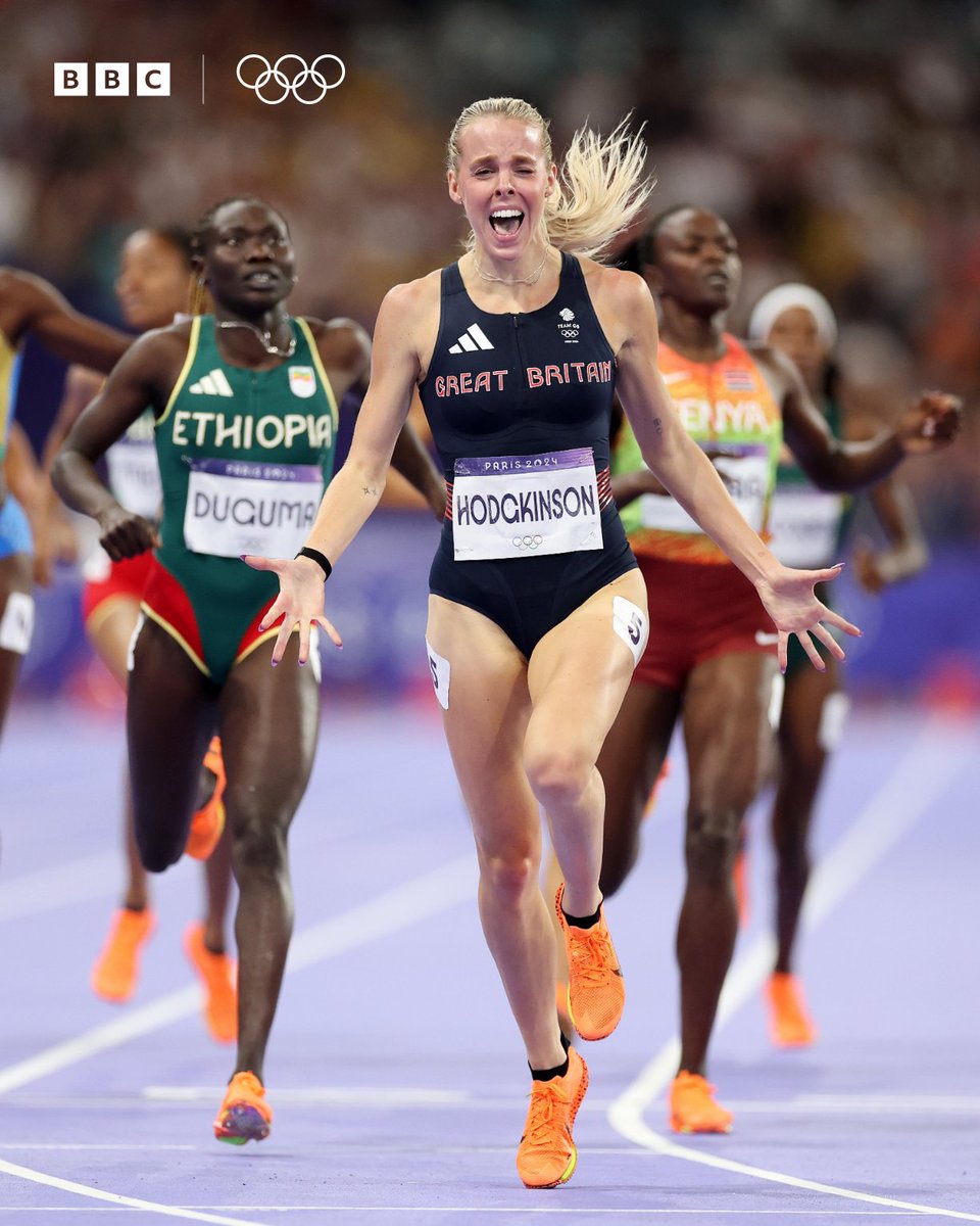 Keely Hodgkinson. Domination.

#BBCOlympics #Olympics #Paris2024