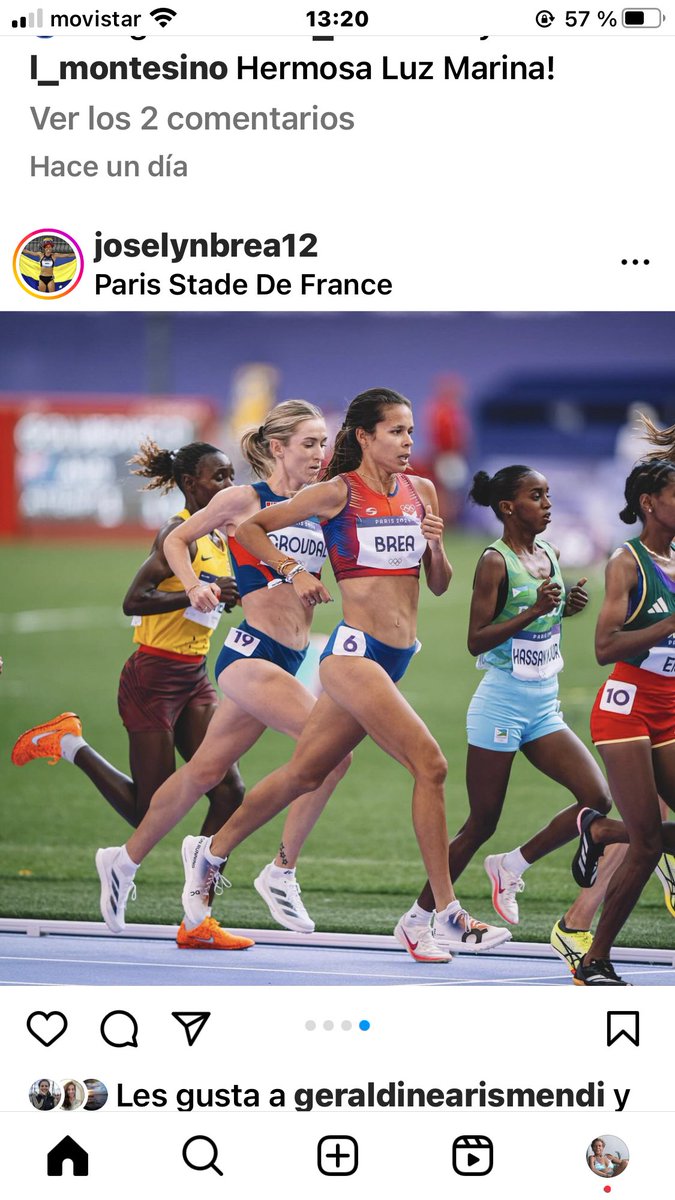 revistamaraton's tweet photo. Joselyn Brea logra puesto 15 en la final de los 5000 m con 15:17:04 en Juegos Olímpicos Francia 2024.Felicitaciones es solo el comienzo. https://t.co/GIWKs9DKdx