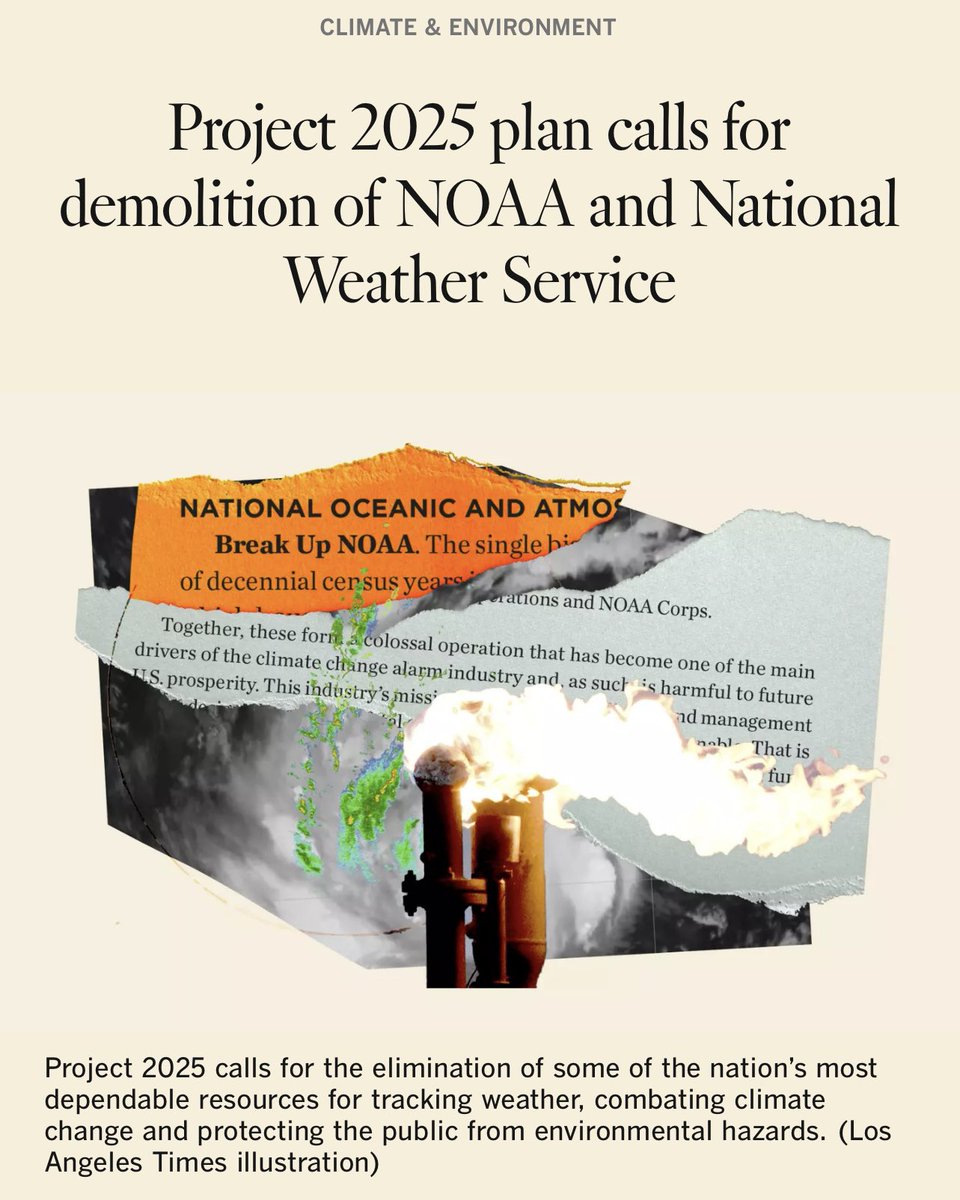 whitfox's tweet photo. #Project2025 wants to dismantle NOAA - the agency that just helped us prepare for Hurricane Debby.

Without NOAA's vital forecasts and warnings, We’d be left in the dark about future storms.

We can't let extremists endanger our community and make Pinellas less safe.

#VoteWhitneyFox #ProtectNOAA #PinellasSafety #StopProject2025