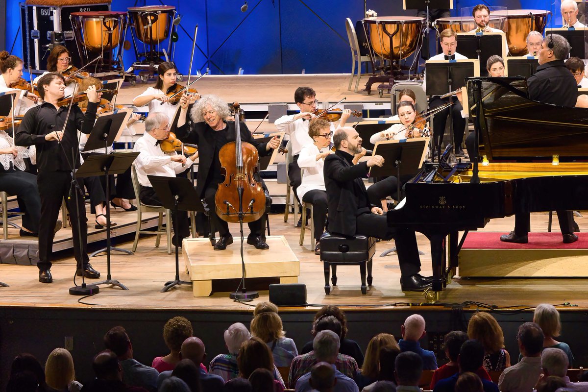 What a night! Thanks to all my friends at Boston Symphony Orchestra, <a href="/JoshuaBellMusic/">Joshua Bell</a>, <a href="/StevenIsserlis/">Steven Isserlis</a>, and <a href="/kirillgerstein/">Kirill Gerstein</a> for the beautiful music.