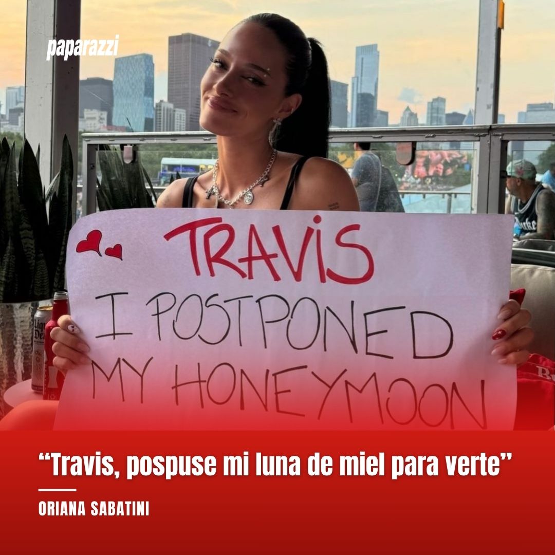 PaparazziRevis's tweet image. 💔¿LO CAMBIÓ POR OTRO?
Oriana Sabatini pospuso la luna de miel con su esposo Paulo Dybala para ver a otro hombre… a Travis Barker en el Lollapalooza🤣

¿Vos harías lo mismo por tu ídolo?😱

#orianasabatini #paulodybala #travisbarker #lollapalooza #lunademiel