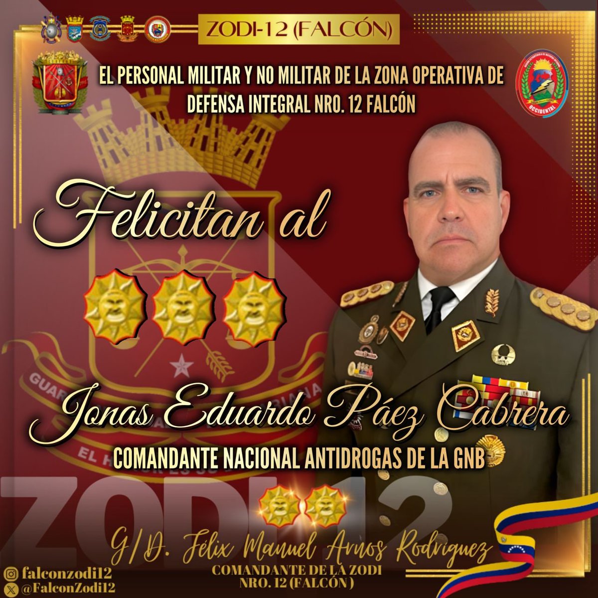 ZODI Falcón N° 12 tweet media