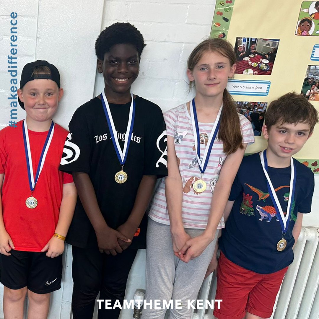 Teamthemekent's tweet image. ⭐️Chartham Summer Camp Winners WK1⭐️

📍Chartham Primary School

A HUGE well done to all day our attendees last week, check out our medal winners. The fun has just begun 😊

#Teamtheme #sportscamp #holidaycamp #summercamp #chartham