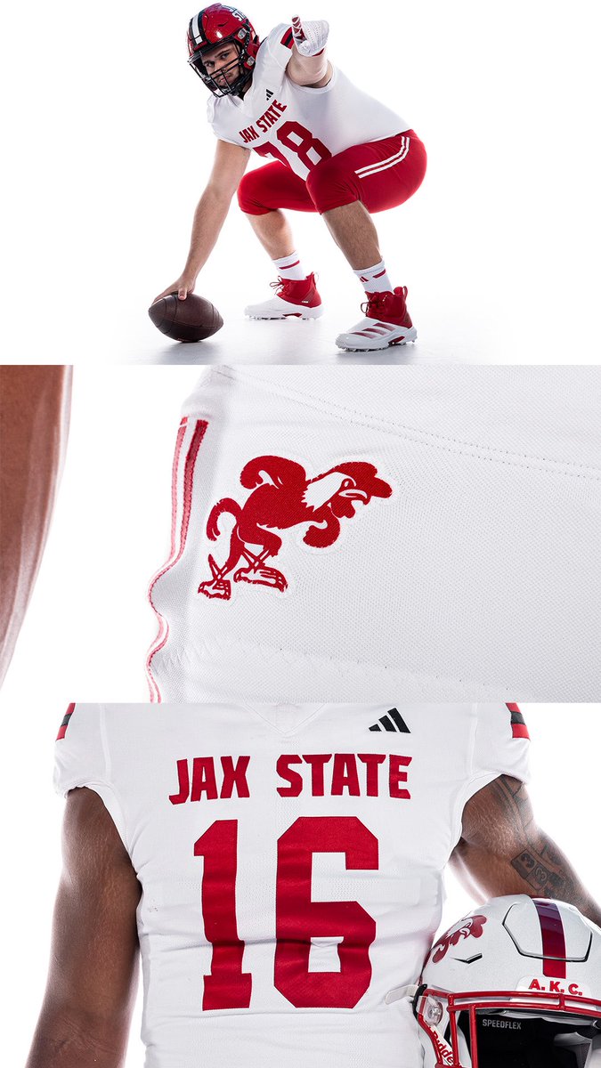 Jax State Football (@jaxstatefb) on Twitter photo ⚪️ White Threads ⚪️
#HardEdge | #EarnSuccess ⚪️ White Threads ⚪️
#HardEdge | #EarnSuccess