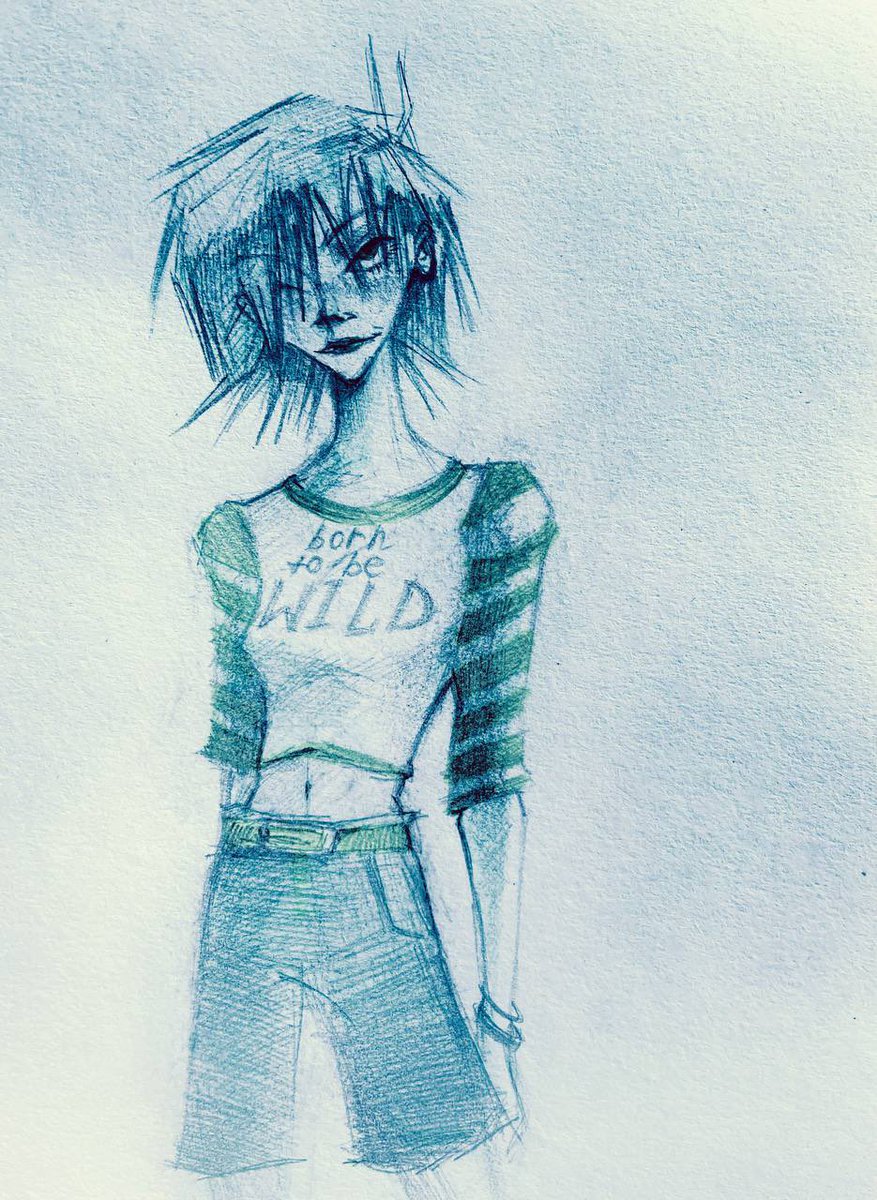 SeagullyArt's tweet photo. #Gorillaz https://t.co/OgT1N8iSYq
