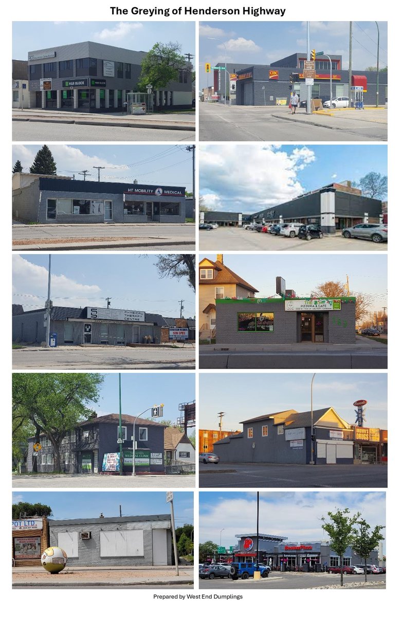 I think we need a moratorium on selling grey paint to building owners on Henderson Highway.