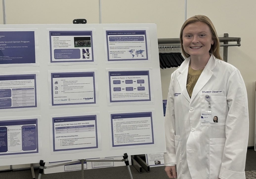 Northwestern Medicine International Health (@nmintlhealth) on Twitter photo Lane Herbert has been a remarkable NMG Pre-med Intern, contributing immensely by writing patient case studies, vetting remote second opinion companies, and digitizing records. Wishing you all the best in your future endeavors! 🫶 #NMBetter #NMIH #PreMedIntern <a href="/NorthwesternMed/">Northwestern Medicine</a> Lane Herbert has been a remarkable NMG Pre-med Intern, contributing immensely by writing patient case studies, vetting remote second opinion companies, and digitizing records. Wishing you all the best in your future endeavors! 🫶 #NMBetter #NMIH #PreMedIntern <a href="/NorthwesternMed/">Northwestern Medicine</a>