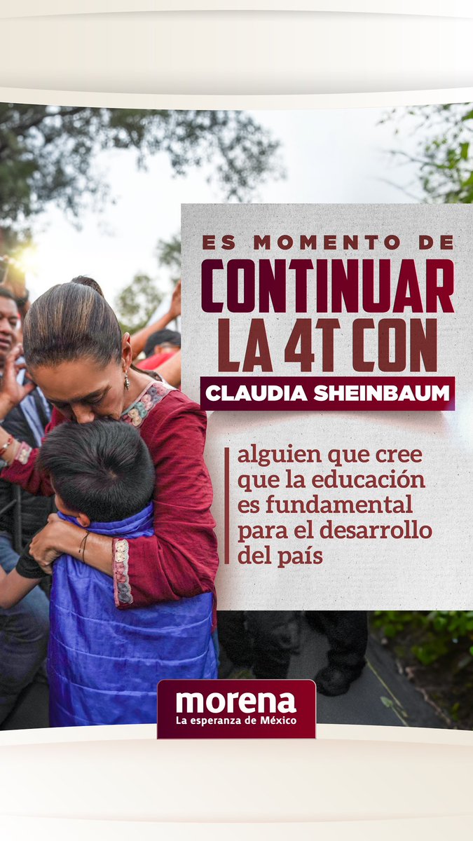 Morena tweet media
