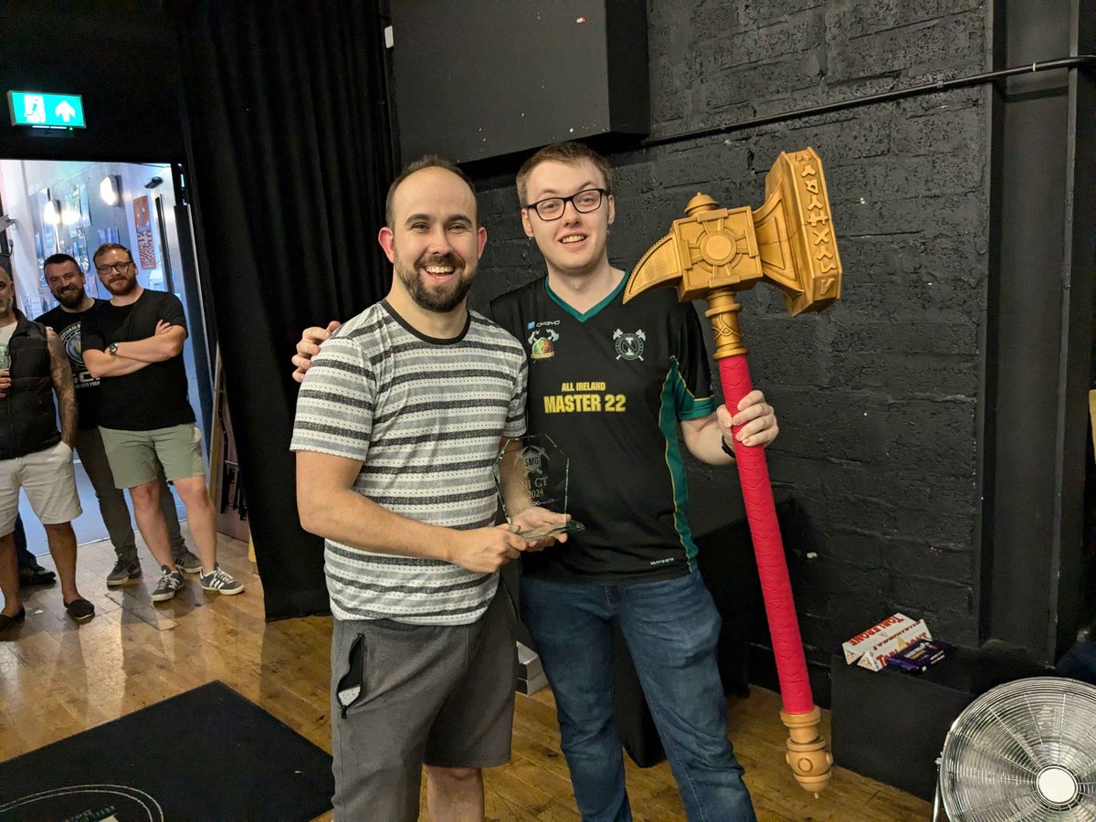 SaltMineGamesNI's tweet image. Another #NIGT in the books. Thank you all to everyone that came out.

Congratulations to @So1omon_Morrow taking out the event for the 2nd year in a row. 
2nd: Hayden
3rd: Dave