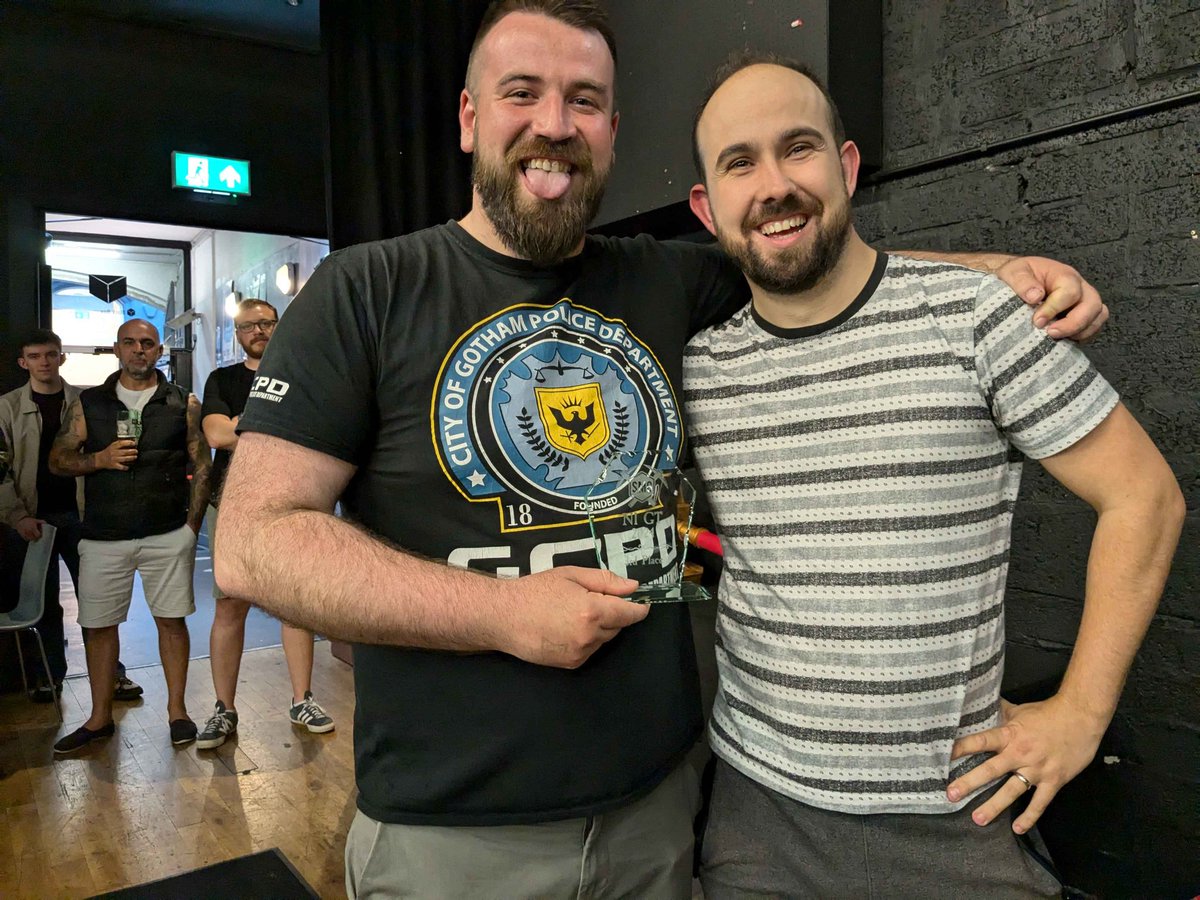 SaltMineGamesNI's tweet image. Another #NIGT in the books. Thank you all to everyone that came out.

Congratulations to @So1omon_Morrow taking out the event for the 2nd year in a row. 
2nd: Hayden
3rd: Dave