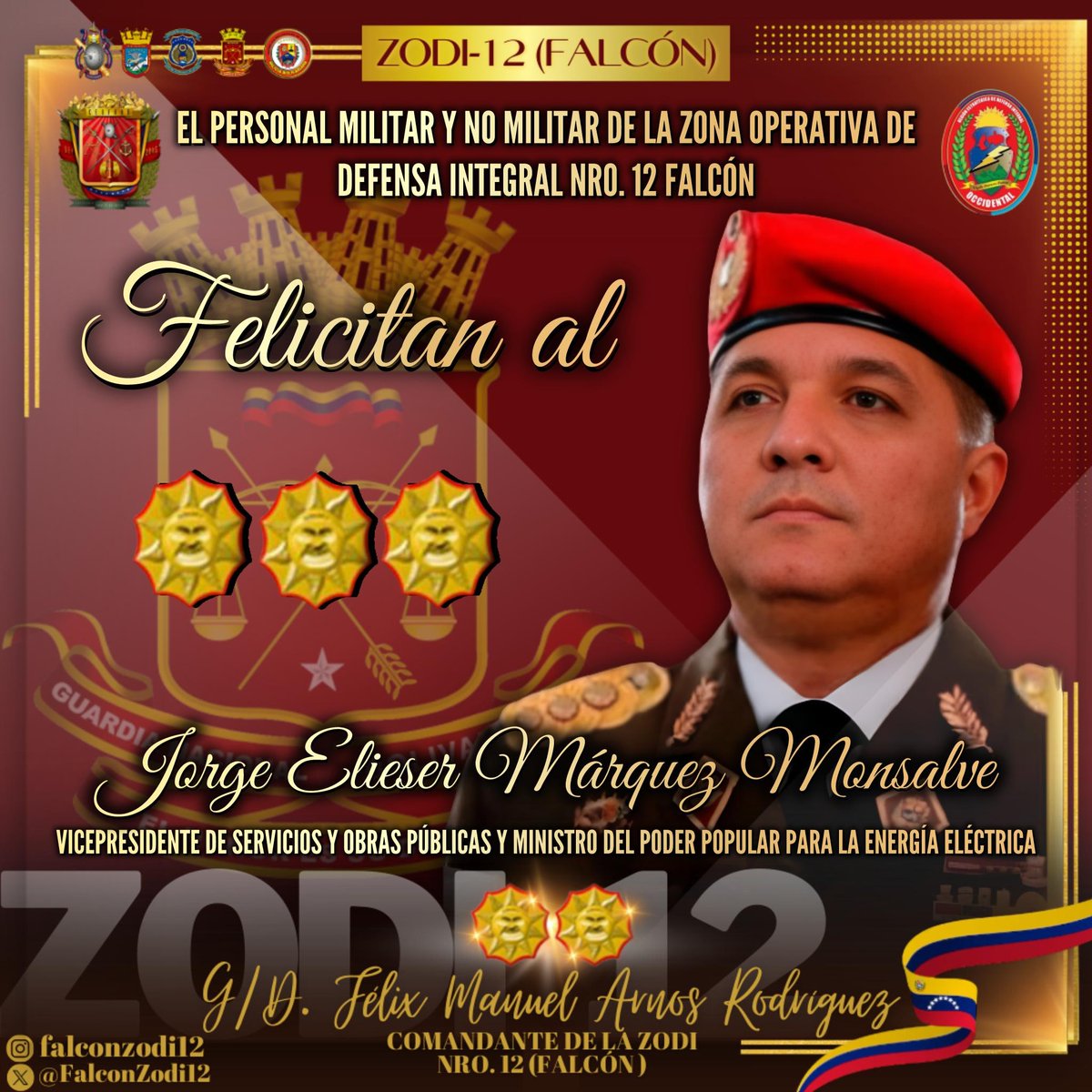 ZODI Falcón N° 12 tweet media