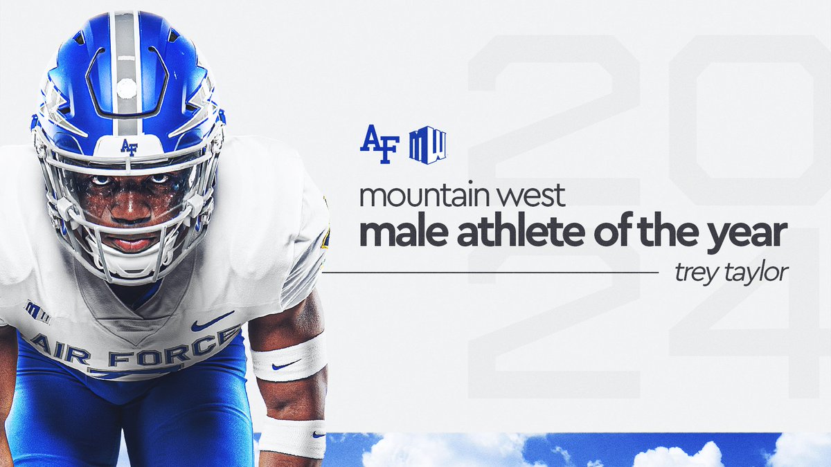Trey Taylor named Mountain West Male Athlete of the Year

bit.ly/4fvmqnP
