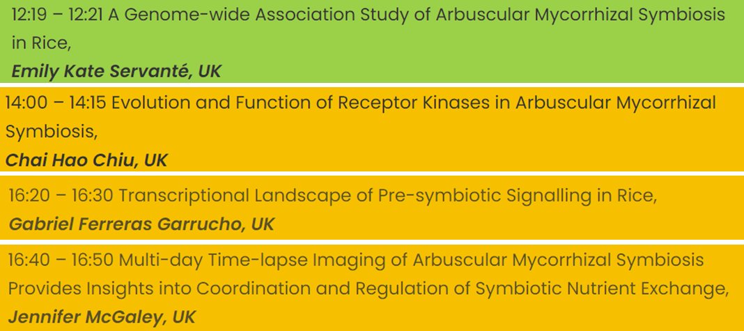 A great start to <a href="/ICOM_12/">12th International Conference on Mycorrhiza 2024</a>! And a busy one tomorrow for <a href="/PaszkowskiLab/">Paszkowski Lab</a> with 4 talks... 👇
<a href="/ServanteEmily/">Emily Servante</a> <a href="/JenMcgaley/">Jen McGaley</a>