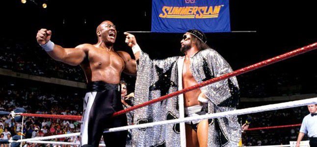 smitl20's tweet photo. Surely @WWERollins was paying homage to Macho and Sherri from @WWE SummerSlam 89 with his entrance gear #Summerslam2024 https://t.co/7JBhKM5gyZ