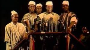 On Nkrumah’s right, Komla Agbeli Gbedemah. On Nkrumah’s left stood Kojo Botsio. Close to Gbedemah and in smock/glasses was Archie Casely Hayford. Behind Nkrumah was Nathaniel Arzacko Welbeck. And to Botsio’s left and in kente was Krobo Edusei. 

These were the SIX men that night.