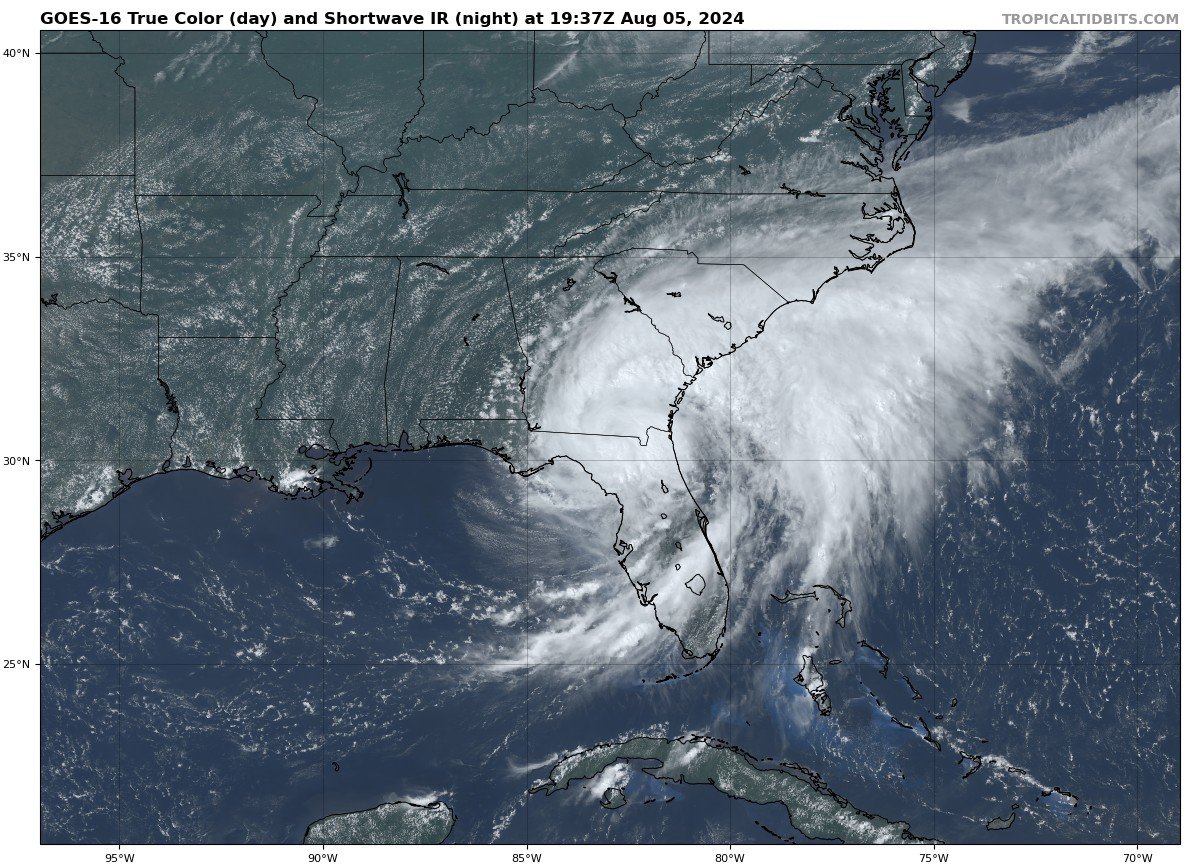 spshaw0bserver's tweet image. The latest on #debby 

Thx #WeatherBug &amp;amp; #LeviCowan