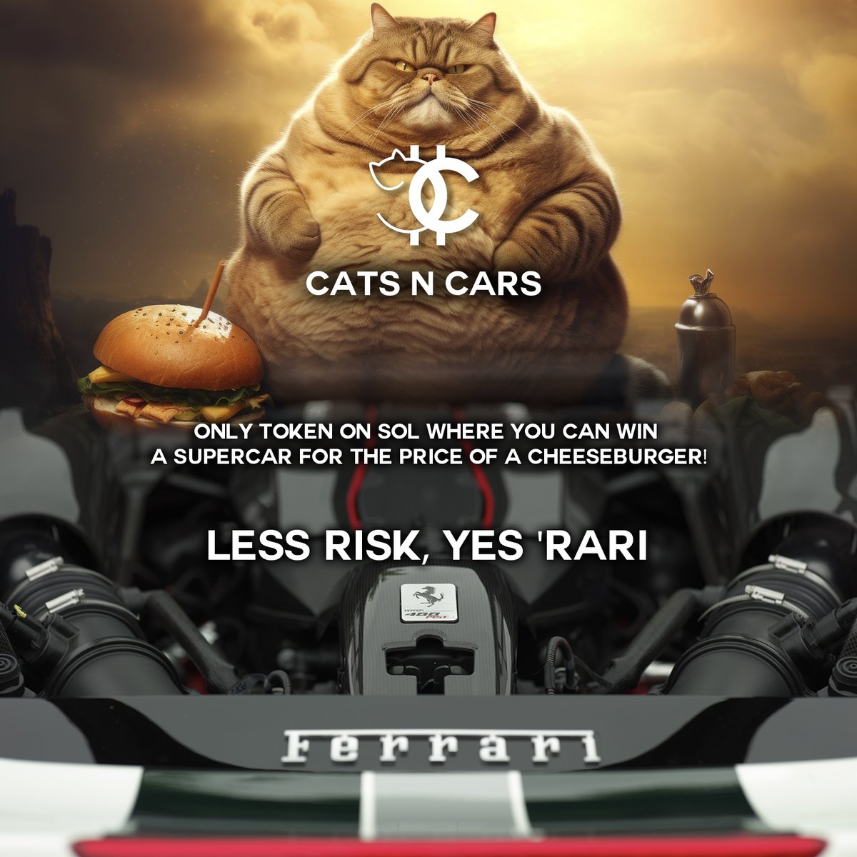 CatsNCarsCNC's tweet photo. Just spent 30 minutes talking with someone who wasn't happy with the charts on telegram.  Explaining plans for the future and whats going on.  Most other projects would just ban right away.  

Tell me a project that spends this kind of time with every holder big or small? https://t.co/w6QL40qLg9