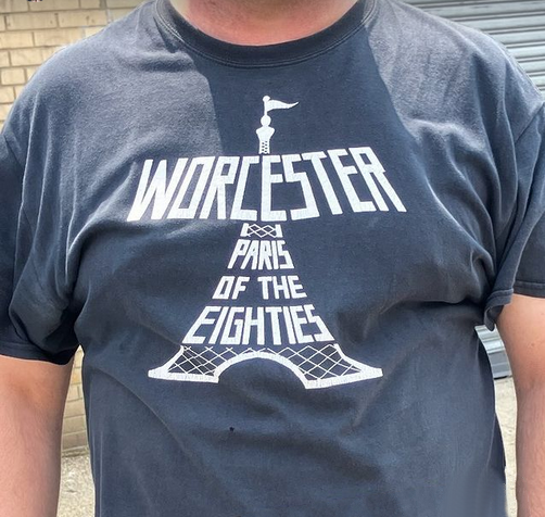 in honor of Worcester's own prince of the pommel horse <a href="/GymnastSteve/">Stephen Nedoroscik</a>, I have REISSUED the  "Worcester Paris of the Eighties" shirts, which I first started printing at the turn of the century. congrats to all fans! tigerunlimited.com