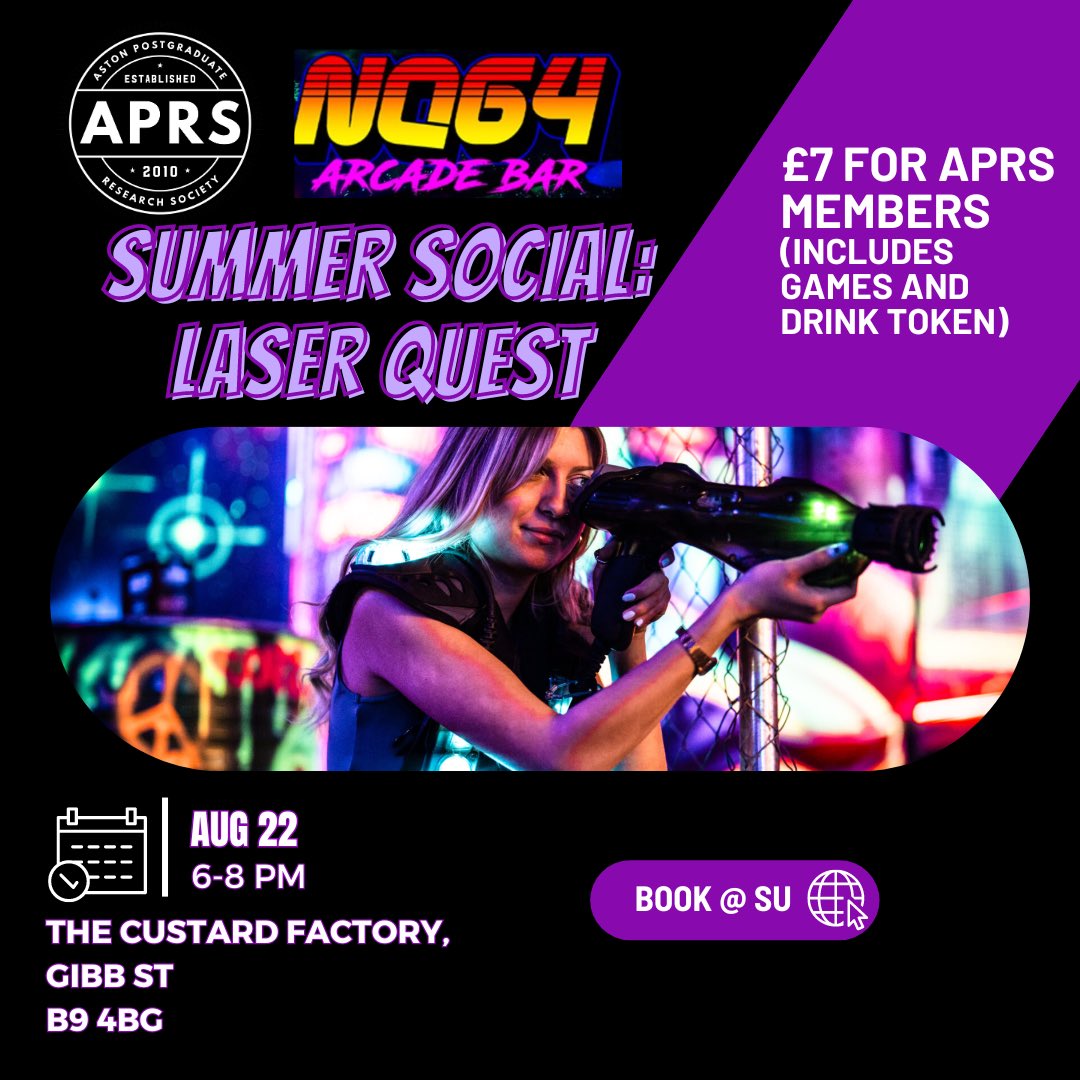 Aston Postgraduate Research Society 2024 tweet media