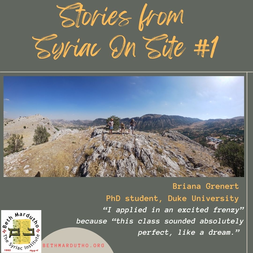 bethmardutho's tweet photo. Stories from Syriac On Site #1

Briana Grenert (PhD student @dukereligion) shares that she “applied in an excited frenzy” because “this class sounded absolutely perfect, like a dream.”

Read more of her experience below! https://t.co/uej4pDLKln
