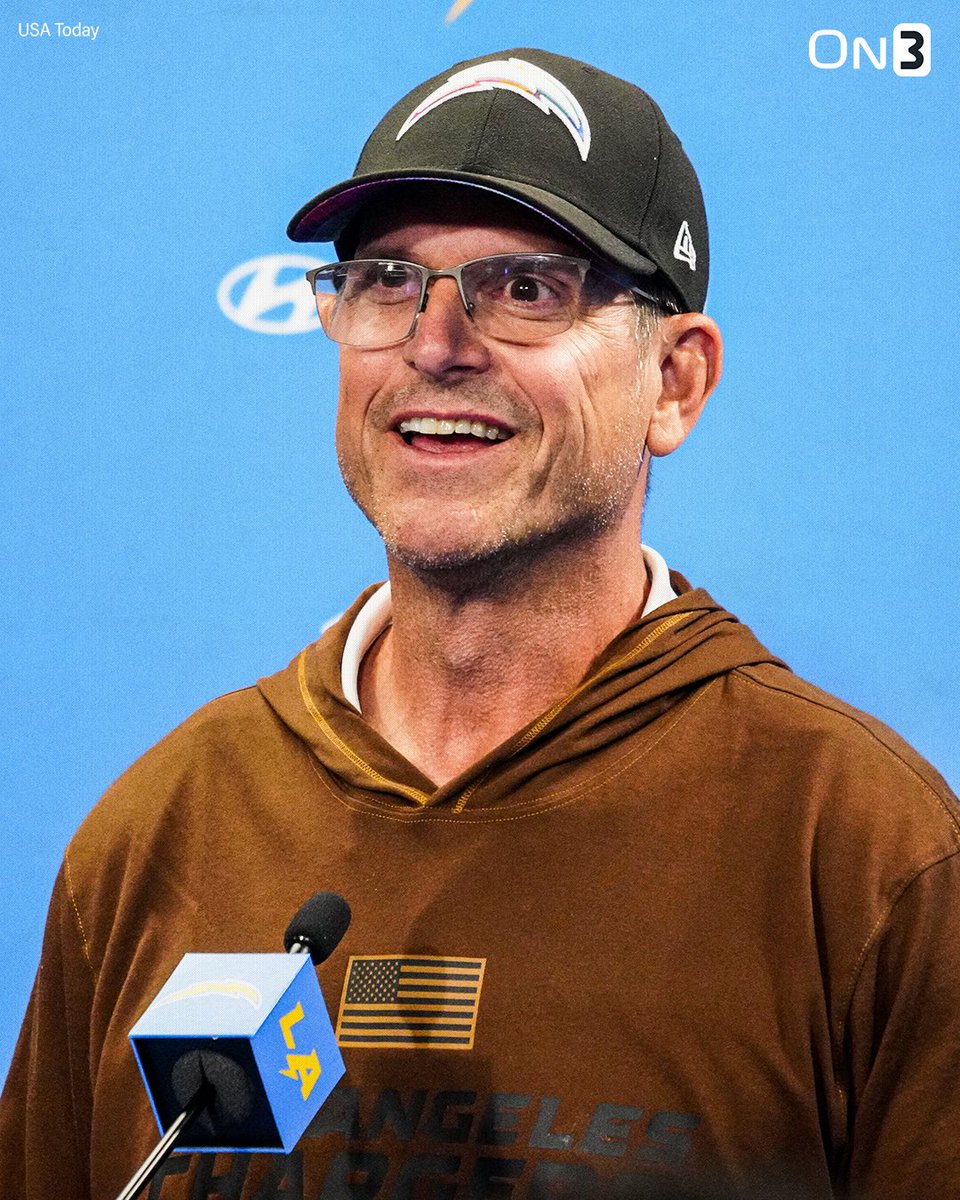 On3's tweet image. Jim Harbaugh on reported NCAA notice of allegations for Michigan:

“Today, I do not apologize. I did not participate, was not aware nor complicit in those said allegations. So for, it’s back to work and attacking with an enthusiasm unknown to mankind.”

(via @danielrpopper)…