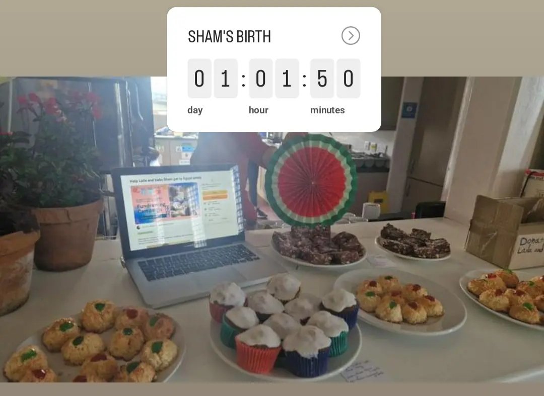 angellaila2's tweet photo. A day since the birth of Sham💜🙏
The birth will be on, August 7th.I hope things go well The Israeli army should not enter the area where the hospital is located,even though the bombing continues and does not stop Don't stop donating to me and Sham 🇵🇸🍉
https://t.co/Rj1wHDbOnq https://t.co/LL579oSPMp