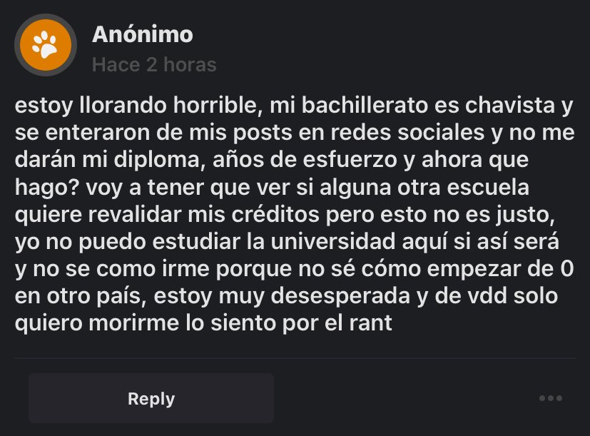 DIFUNDAN ESTA MIERDA, EL MINISTERIO DE EDUCACIÓN EN VENEZUELA LE NIEGA EL DIPLOMA A LOS ESTUDIANTES POR HABLAR EN CONTRA DEL GOBIERNO 🐰