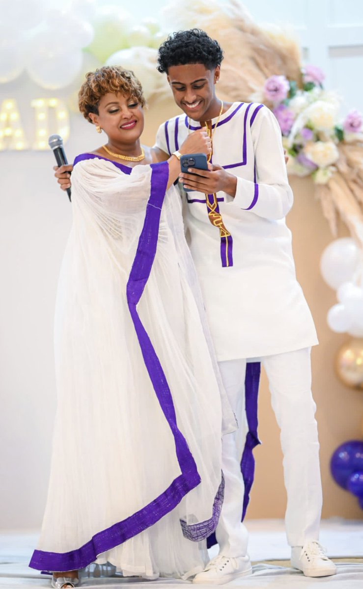 Beautiful mother spotted in Virginia, filled with joy during her Son's graduation in our custom Habesha Kemis.
+251904003181

🌏World Wide Shipping Available
📍Location Bole infront of the new stadium
#Ethiopia #Tsige 🇪🇹🇪🇹