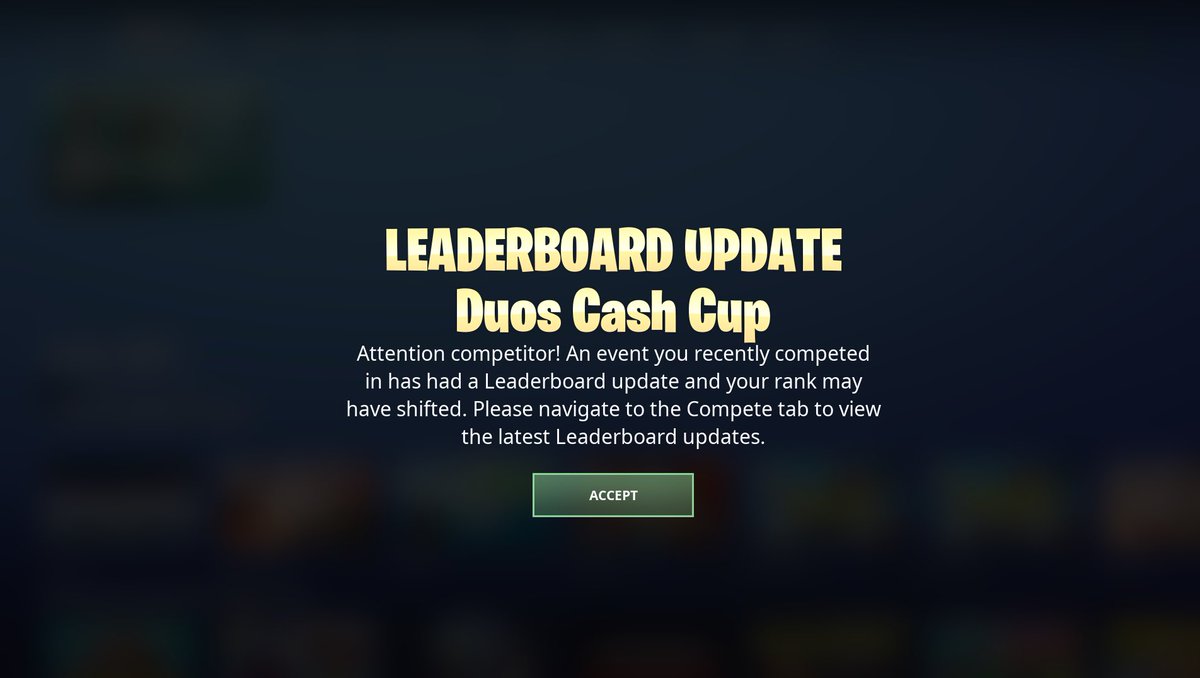 40th Duo Cash Cup Finals ($150) First Build Cc This Szn