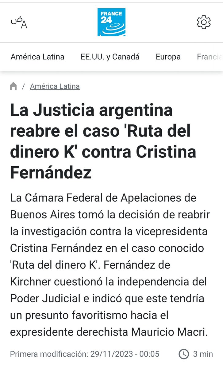 Lic_maah's tweet photo. El que la ladrona corrupta, condenada a 6 años de cárcel por hiperinflacion y daño patrimonial al estado argentino @CFKArgentina apoye la aberrante #ReformaJudicial propuesta por @lopezobrador_, demuestra que son iguales y que #México no debe hacer caso a ocurrencias populistas. https://t.co/Y4QJYFqZGj