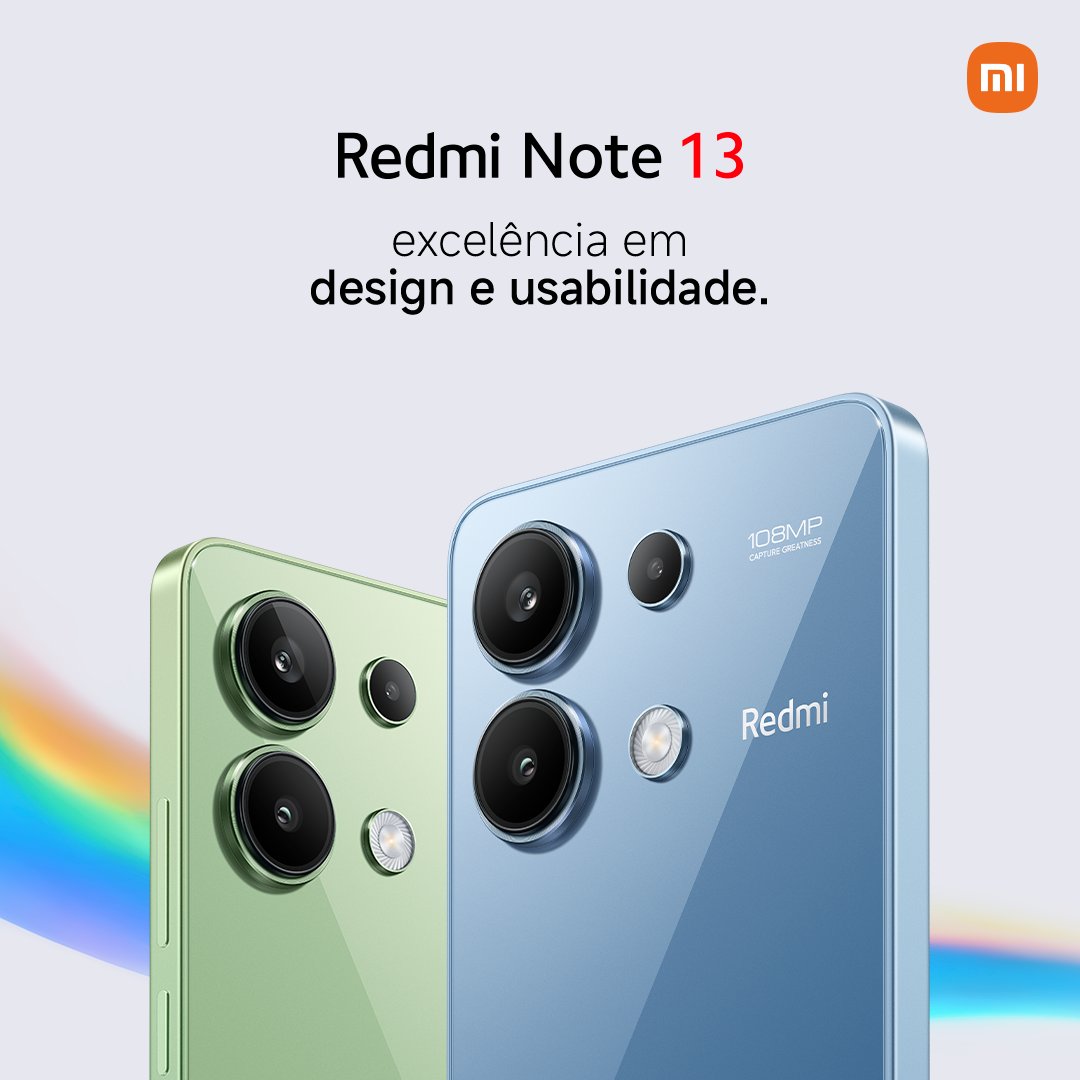 XiaomiBrasil's tweet image. Uma experiência extraordinária te espera com o #RedmiNote13. Registre #CenasIconicas e descubra, na prática, tudo o que você já sabe na teoria. 🧡