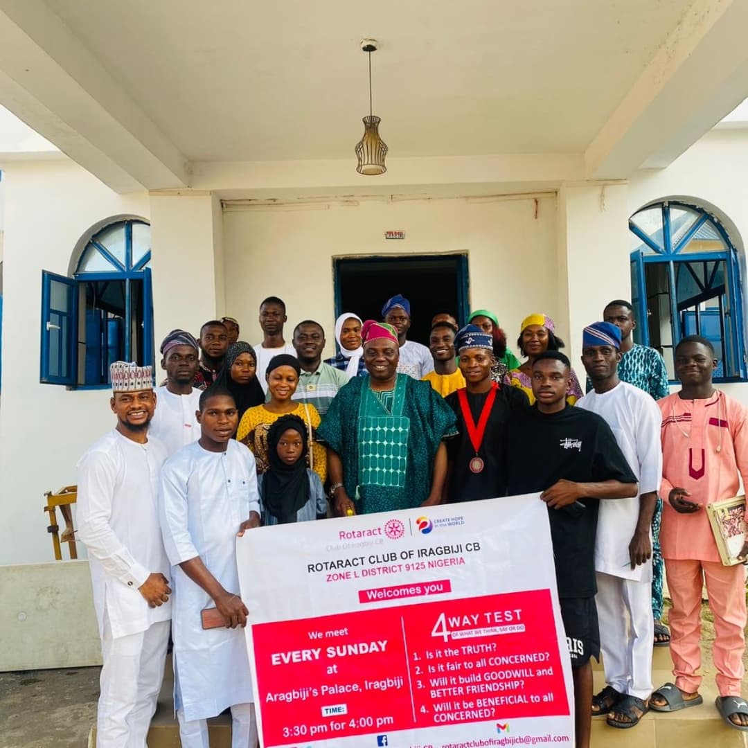 Rac_iragbiji's tweet image. 📸Glimpse from the In-house Handing Over Fellowship of the Rotaract Club of Iragbiji CB