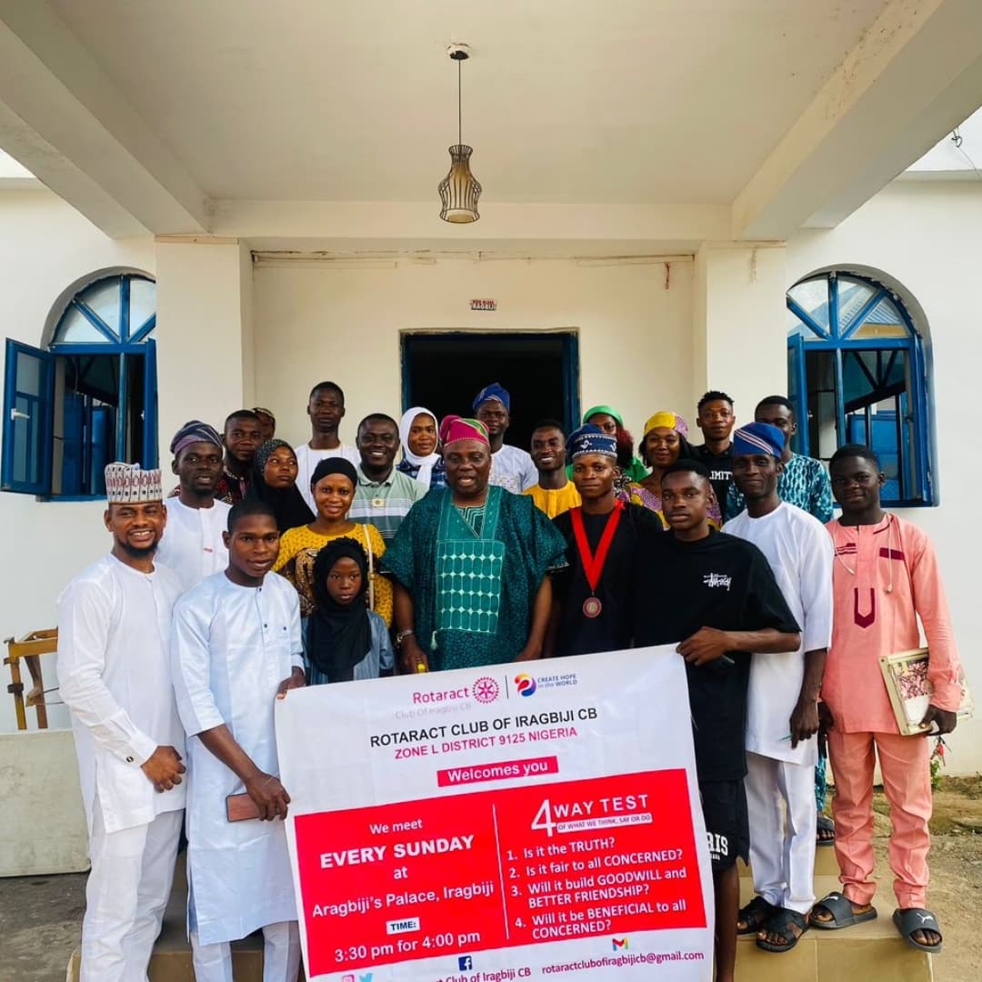 Rac_iragbiji's tweet image. 📸Glimpse from the In-house Handing Over Fellowship of the Rotaract Club of Iragbiji CB