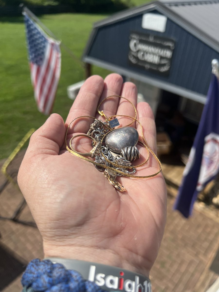 Paid 8 bucks.  What do you think it’s worth? #garagesalefinds