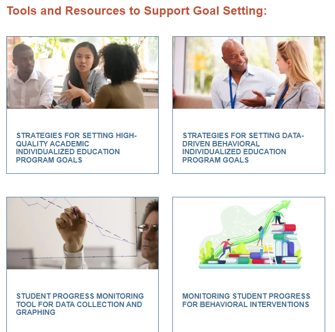 With the 2024-25 school year already underway in some places, we wanted to draw your attention to <a href="/TheNCII/">NCII</a>'s Goal Setting Tools &amp; Resources to support teams in setting academic and behavior goals using progress monitoring data. intensiveintervention.org/implementation…